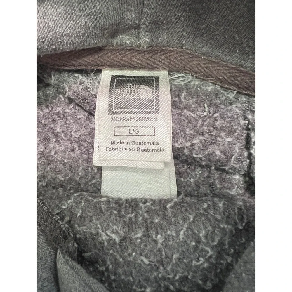 The North Face Mens Hoodie Gray Blue Berkeley Calif Graphic Pullover Large